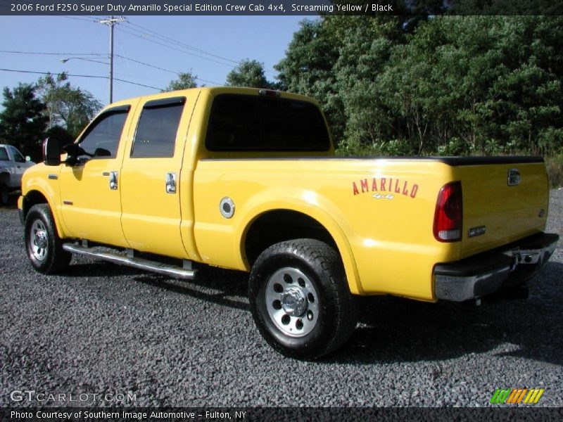 2006 F250 Super Duty Amarillo Special Edition Crew Cab 4x4 Screaming Yellow
