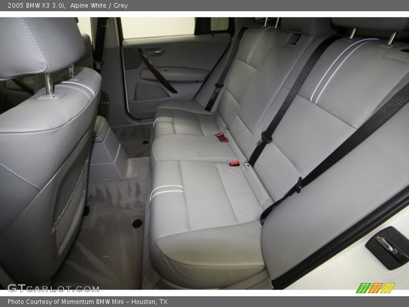 Alpine White / Grey 2005 BMW X3 3.0i