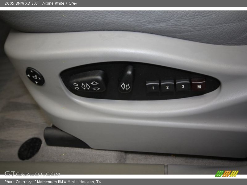 Alpine White / Grey 2005 BMW X3 3.0i