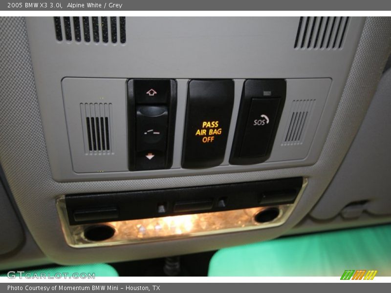 Alpine White / Grey 2005 BMW X3 3.0i