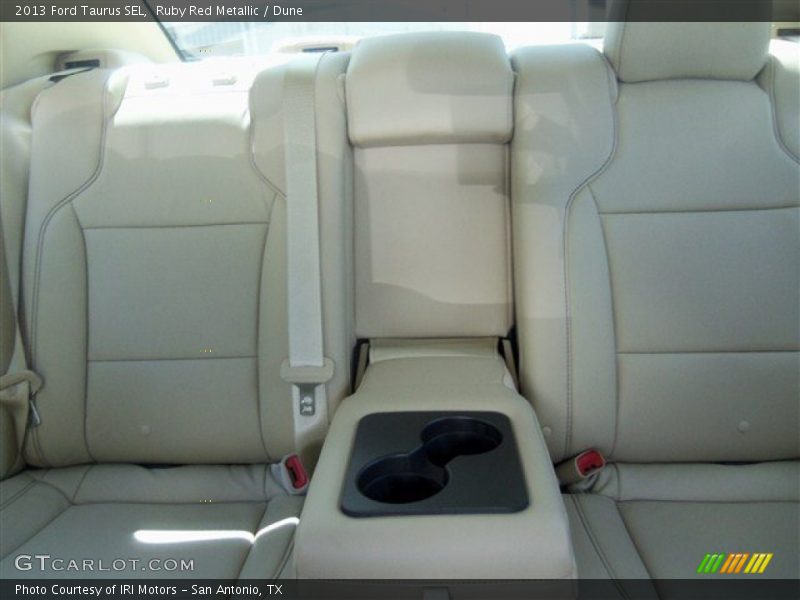 Ruby Red Metallic / Dune 2013 Ford Taurus SEL