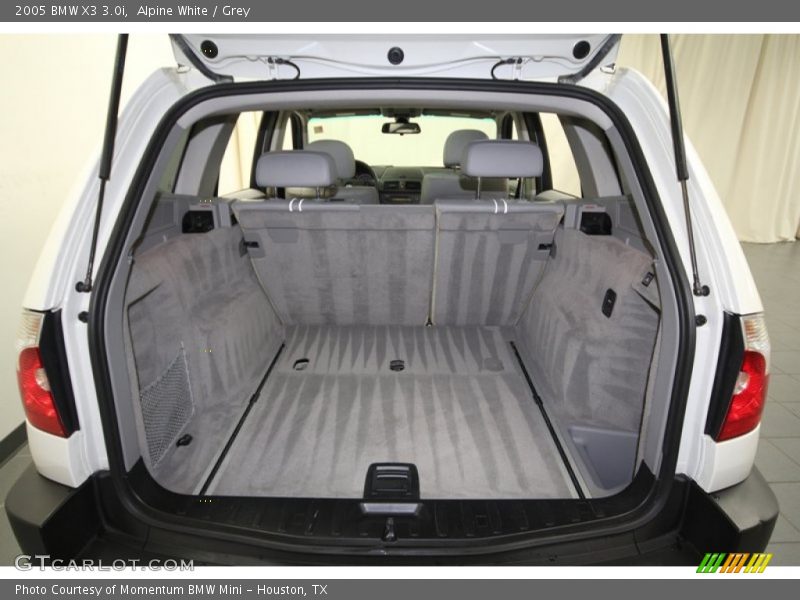 Alpine White / Grey 2005 BMW X3 3.0i