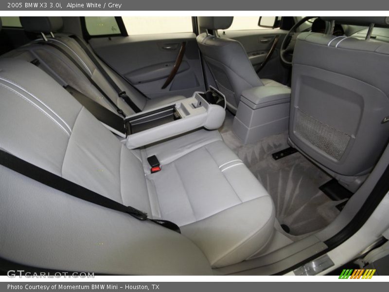 Alpine White / Grey 2005 BMW X3 3.0i