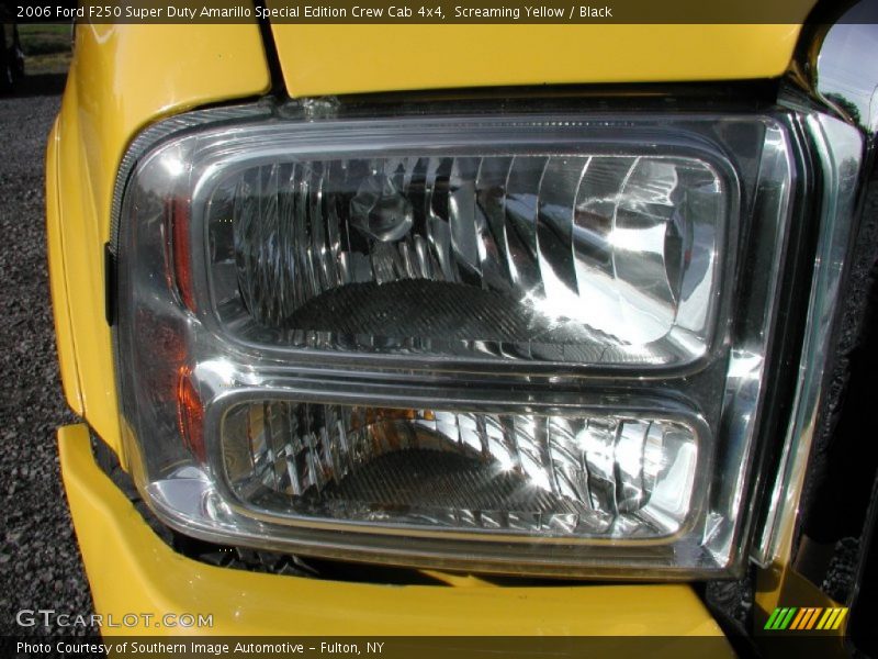 Screaming Yellow / Black 2006 Ford F250 Super Duty Amarillo Special Edition Crew Cab 4x4