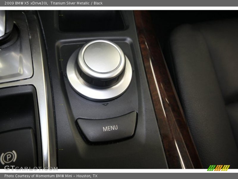 Titanium Silver Metallic / Black 2009 BMW X5 xDrive30i