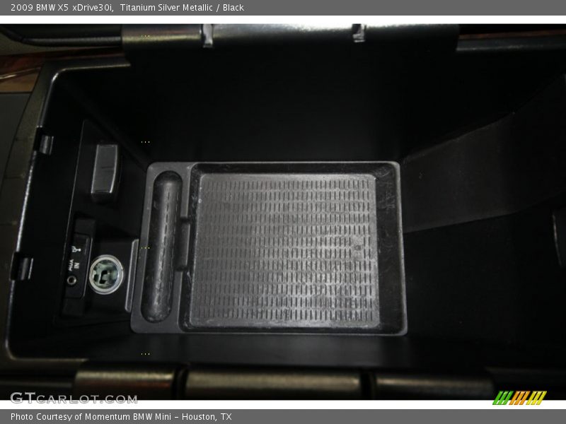 Titanium Silver Metallic / Black 2009 BMW X5 xDrive30i