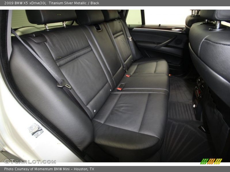 Titanium Silver Metallic / Black 2009 BMW X5 xDrive30i