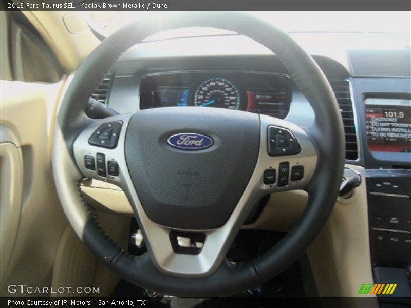 Kodiak Brown Metallic / Dune 2013 Ford Taurus SEL