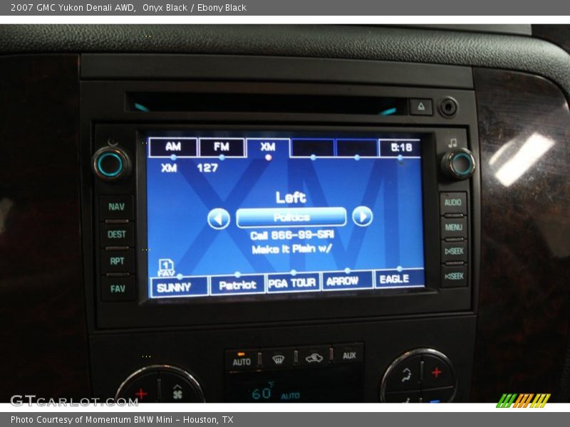 Onyx Black / Ebony Black 2007 GMC Yukon Denali AWD