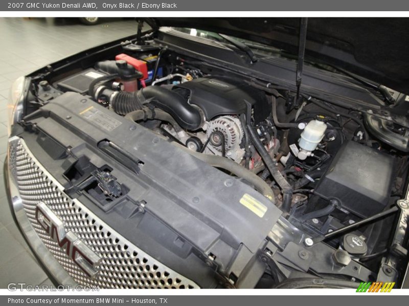 Onyx Black / Ebony Black 2007 GMC Yukon Denali AWD