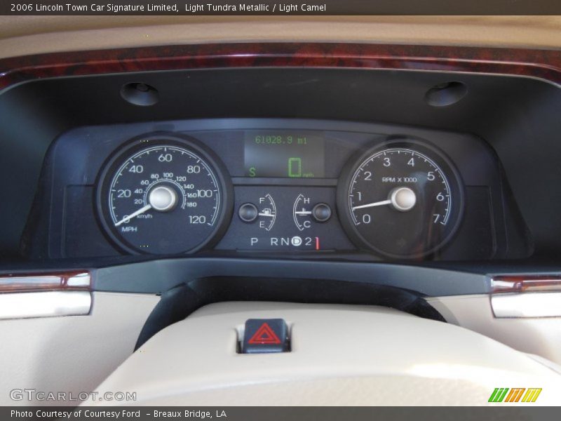 Light Tundra Metallic / Light Camel 2006 Lincoln Town Car Signature Limited