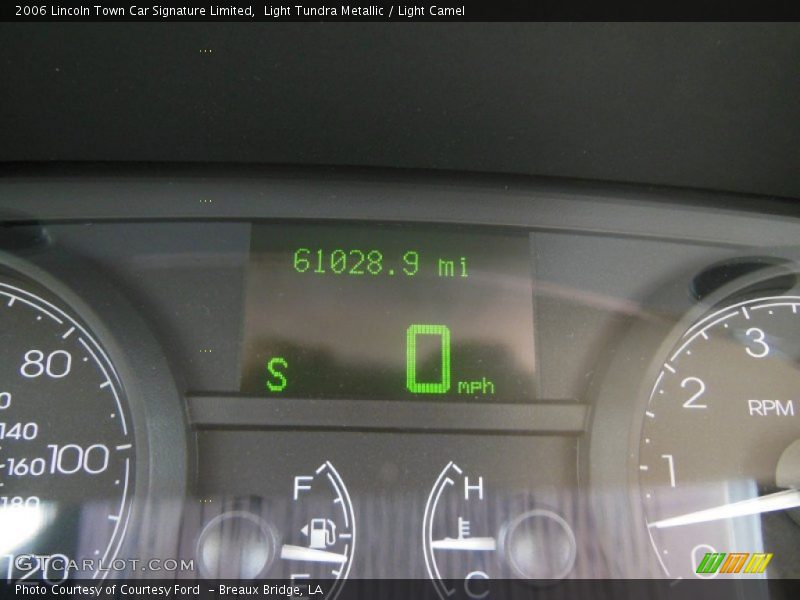 Light Tundra Metallic / Light Camel 2006 Lincoln Town Car Signature Limited