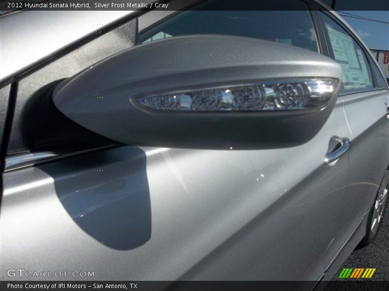 Silver Frost Metallic / Gray 2012 Hyundai Sonata Hybrid