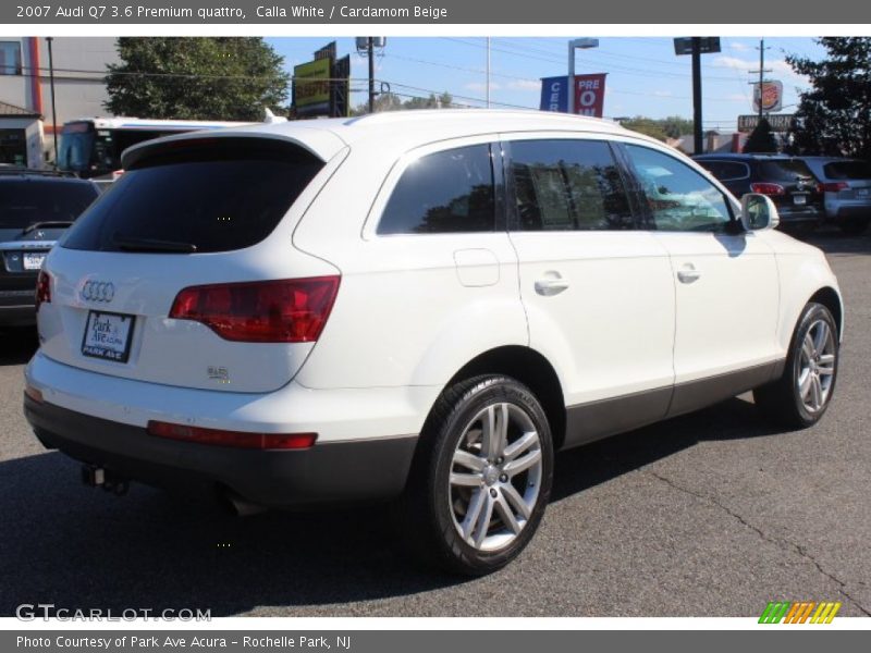Calla White / Cardamom Beige 2007 Audi Q7 3.6 Premium quattro
