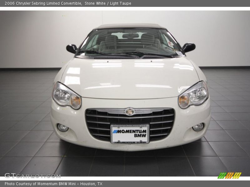 Stone White / Light Taupe 2006 Chrysler Sebring Limited Convertible
