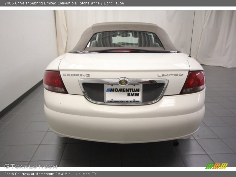 Stone White / Light Taupe 2006 Chrysler Sebring Limited Convertible