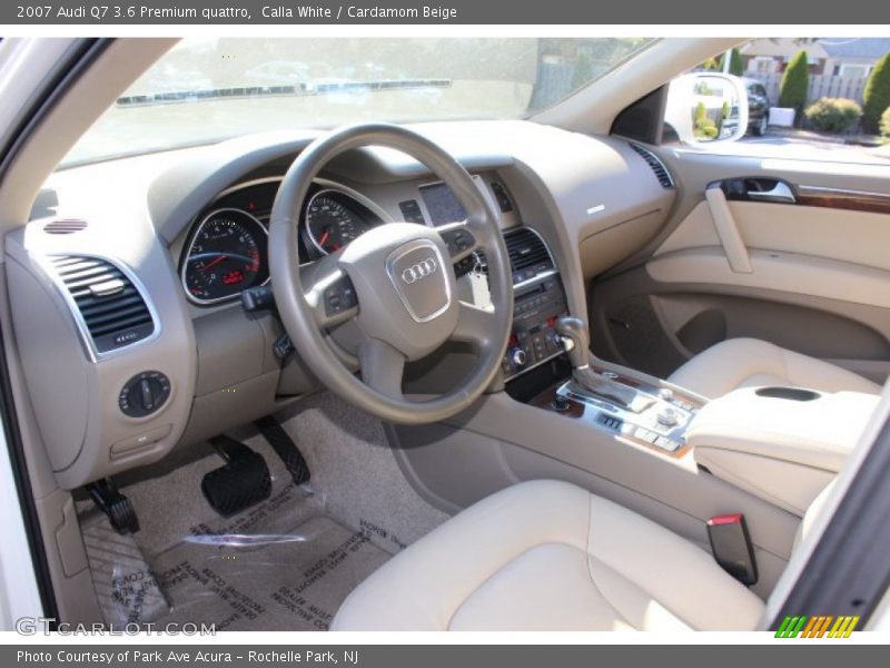 Calla White / Cardamom Beige 2007 Audi Q7 3.6 Premium quattro