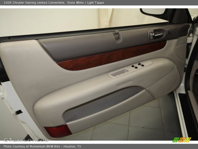 Door Panel of 2006 Sebring Limited Convertible