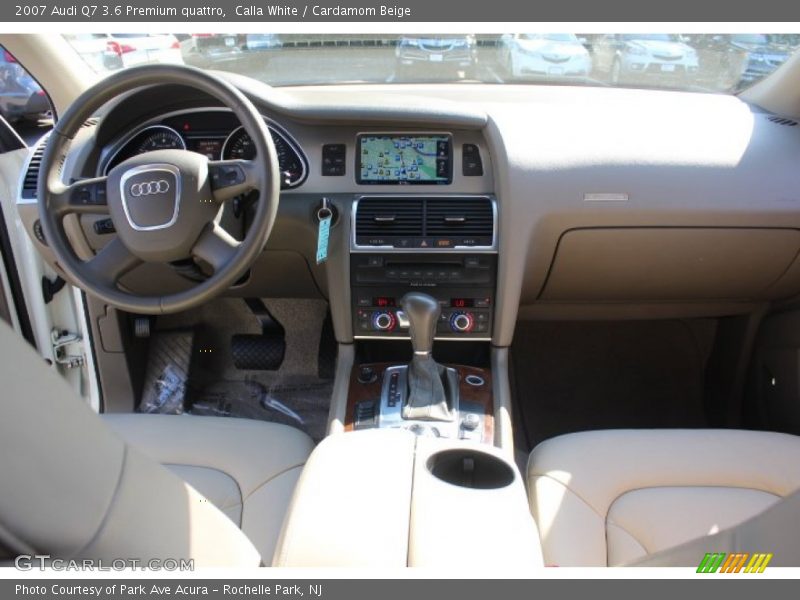 Calla White / Cardamom Beige 2007 Audi Q7 3.6 Premium quattro