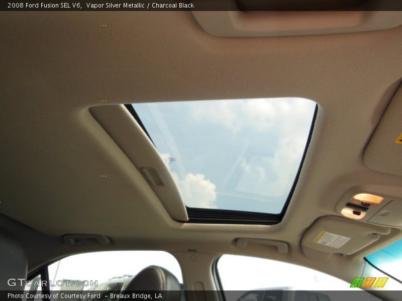 Vapor Silver Metallic / Charcoal Black 2008 Ford Fusion SEL V6