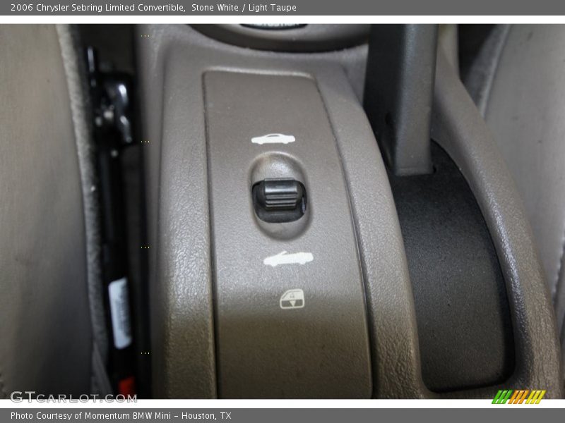 Stone White / Light Taupe 2006 Chrysler Sebring Limited Convertible