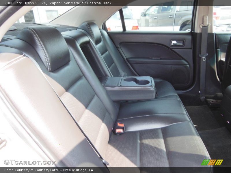 Vapor Silver Metallic / Charcoal Black 2008 Ford Fusion SEL V6