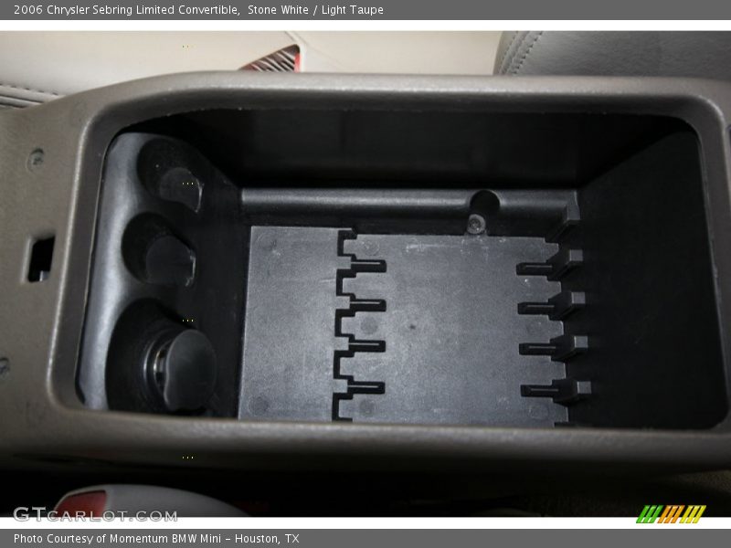 Stone White / Light Taupe 2006 Chrysler Sebring Limited Convertible