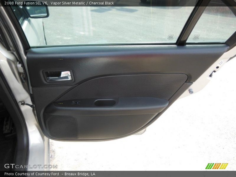 Vapor Silver Metallic / Charcoal Black 2008 Ford Fusion SEL V6