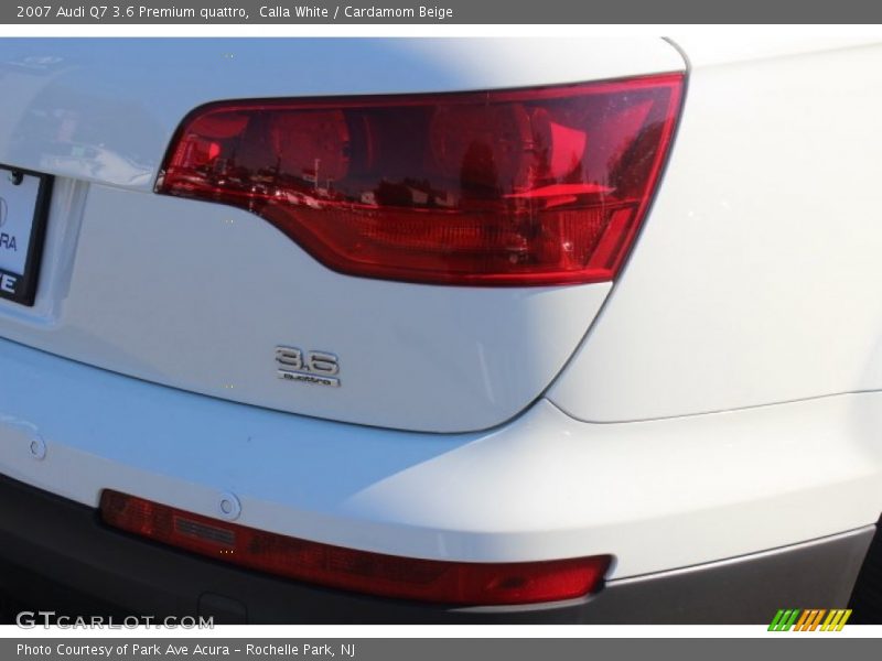 Calla White / Cardamom Beige 2007 Audi Q7 3.6 Premium quattro