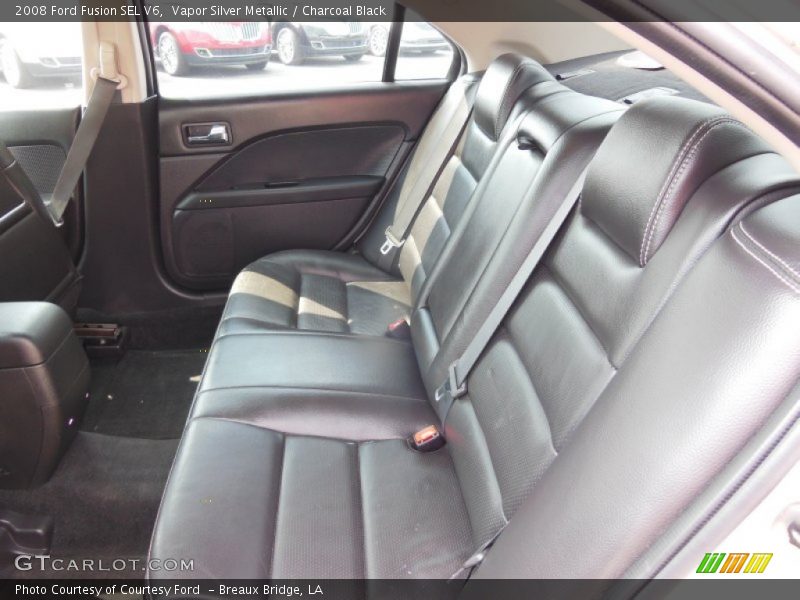 Vapor Silver Metallic / Charcoal Black 2008 Ford Fusion SEL V6