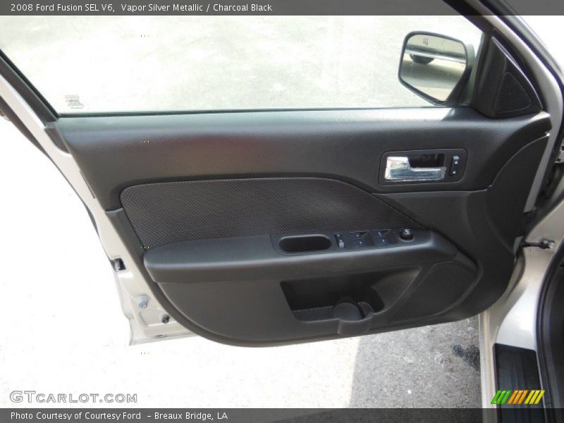 Vapor Silver Metallic / Charcoal Black 2008 Ford Fusion SEL V6