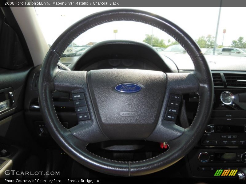 Vapor Silver Metallic / Charcoal Black 2008 Ford Fusion SEL V6