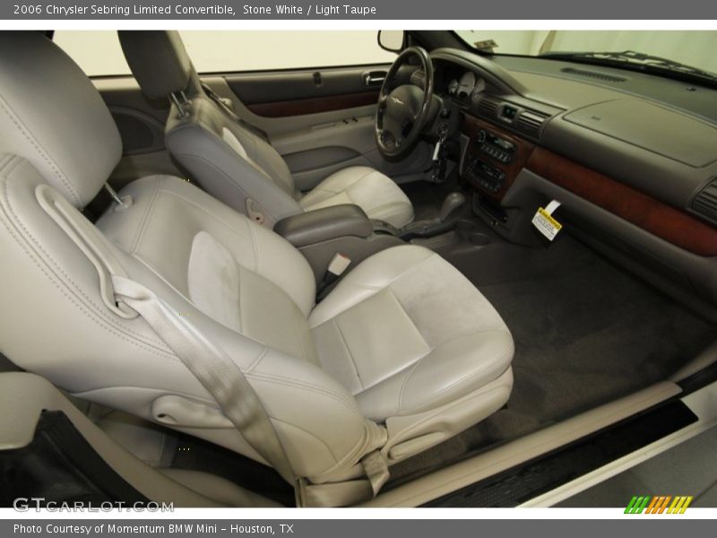 Stone White / Light Taupe 2006 Chrysler Sebring Limited Convertible