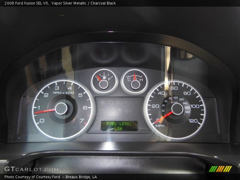 Vapor Silver Metallic / Charcoal Black 2008 Ford Fusion SEL V6