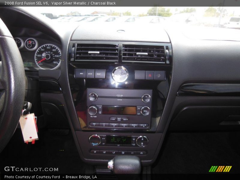 Vapor Silver Metallic / Charcoal Black 2008 Ford Fusion SEL V6