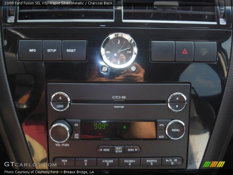 Vapor Silver Metallic / Charcoal Black 2008 Ford Fusion SEL V6