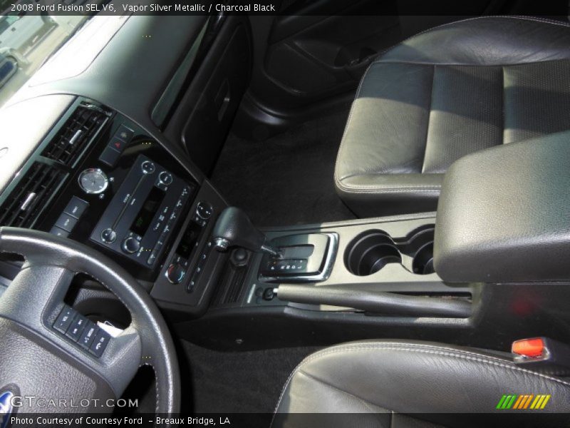 Vapor Silver Metallic / Charcoal Black 2008 Ford Fusion SEL V6