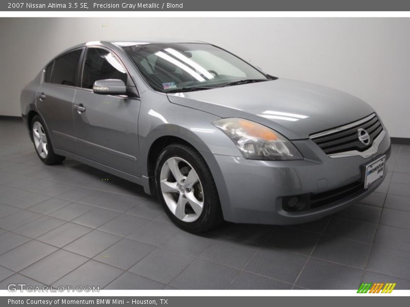 Precision Gray Metallic / Blond 2007 Nissan Altima 3.5 SE