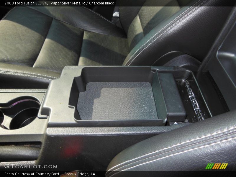 Vapor Silver Metallic / Charcoal Black 2008 Ford Fusion SEL V6