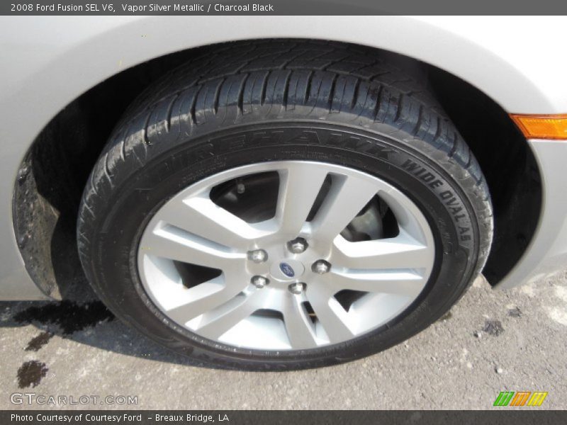 Vapor Silver Metallic / Charcoal Black 2008 Ford Fusion SEL V6