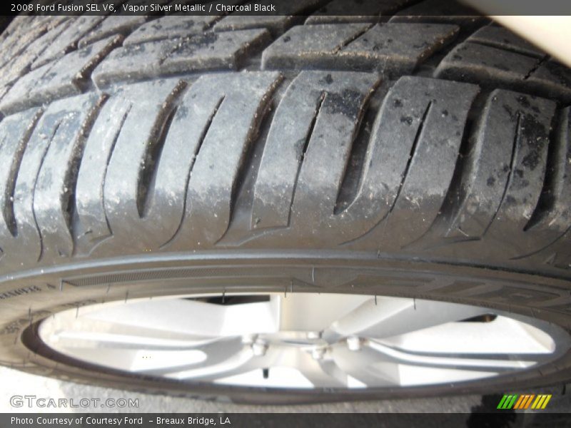 Vapor Silver Metallic / Charcoal Black 2008 Ford Fusion SEL V6
