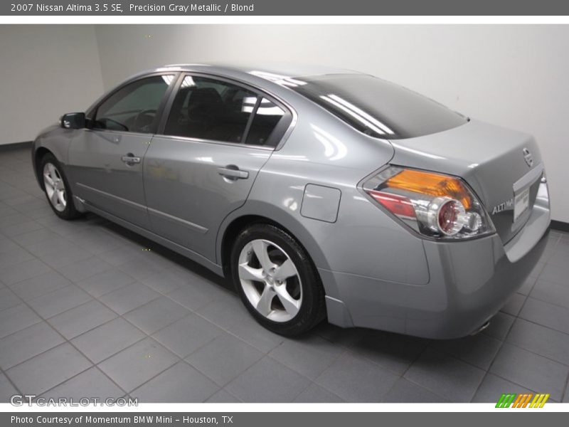 Precision Gray Metallic / Blond 2007 Nissan Altima 3.5 SE