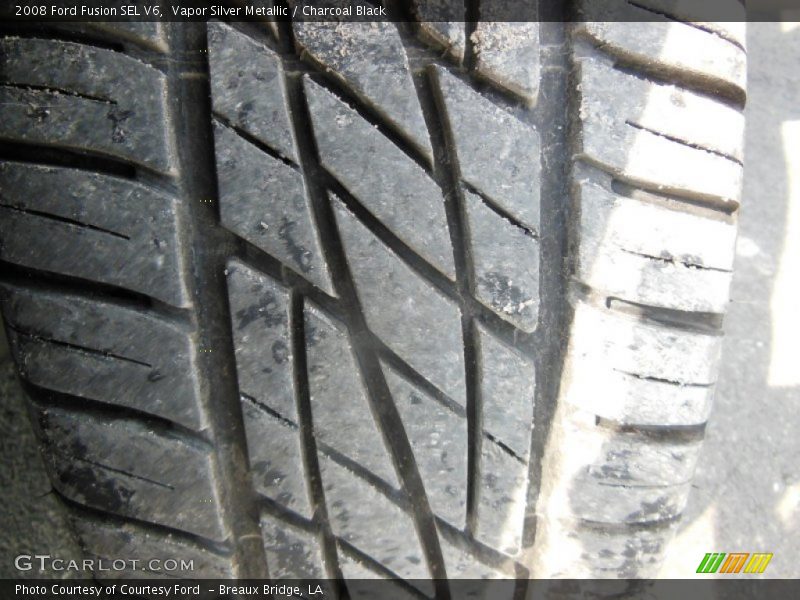Vapor Silver Metallic / Charcoal Black 2008 Ford Fusion SEL V6