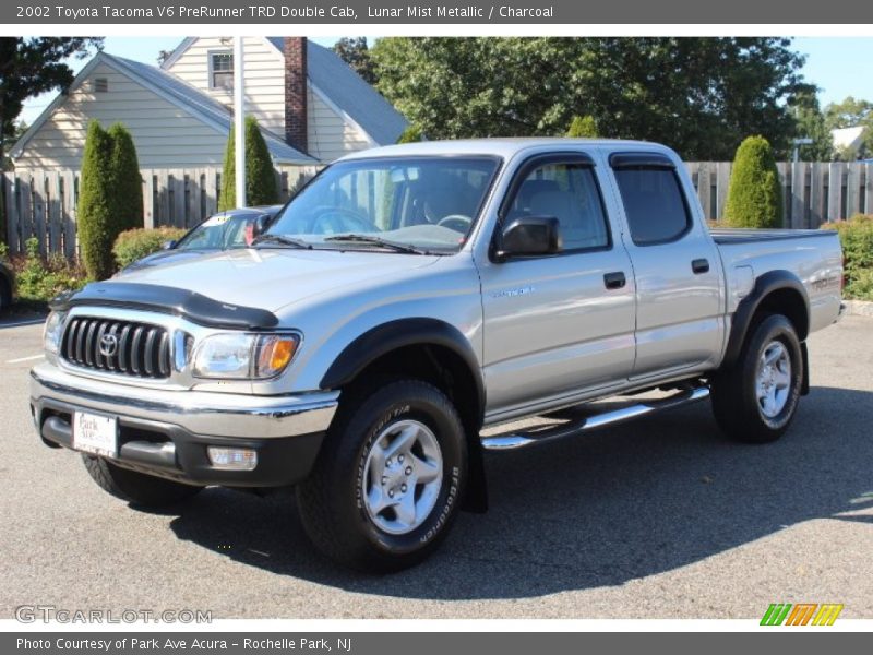 Lunar Mist Metallic / Charcoal 2002 Toyota Tacoma V6 PreRunner TRD Double Cab
