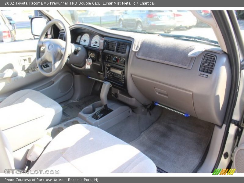 Lunar Mist Metallic / Charcoal 2002 Toyota Tacoma V6 PreRunner TRD Double Cab