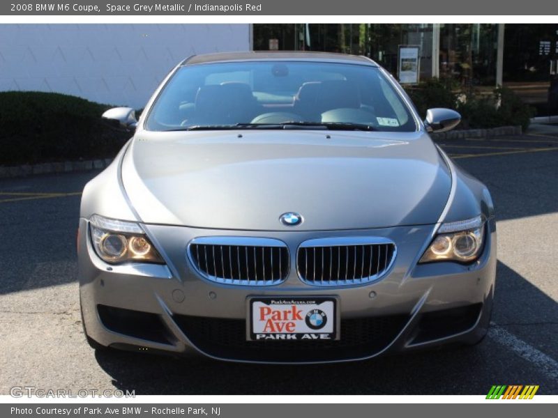 Space Grey Metallic / Indianapolis Red 2008 BMW M6 Coupe
