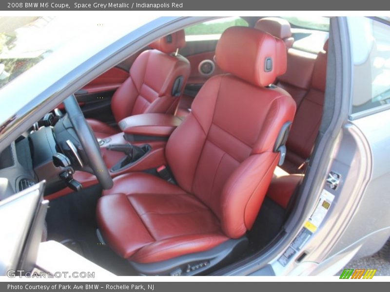 Front Seat of 2008 M6 Coupe