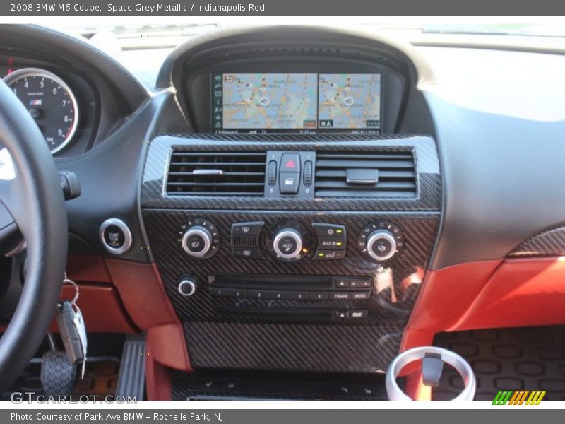 Space Grey Metallic / Indianapolis Red 2008 BMW M6 Coupe