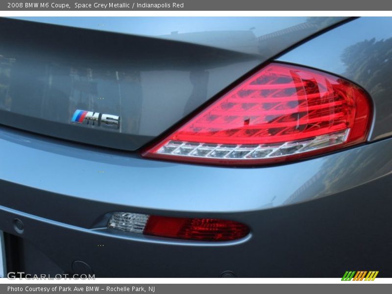Space Grey Metallic / Indianapolis Red 2008 BMW M6 Coupe