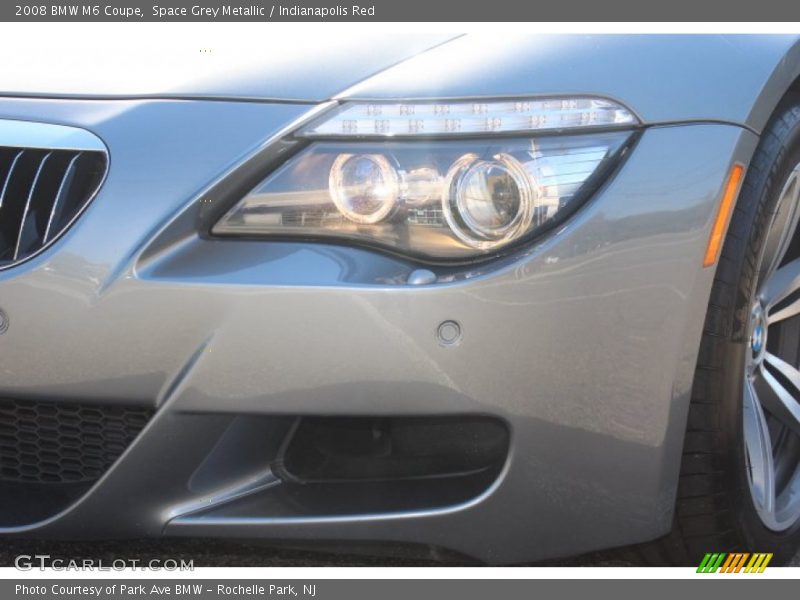 Space Grey Metallic / Indianapolis Red 2008 BMW M6 Coupe